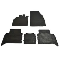 Set covorase auto din cauciuc Renault Scenic 2 2003-2009 culoare Negru, presuri FROGUM, 5 buc.