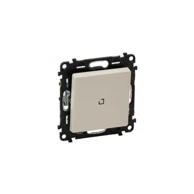 Illuminated changeover push-button Valena Life - 6 A 250 V~ - ivory