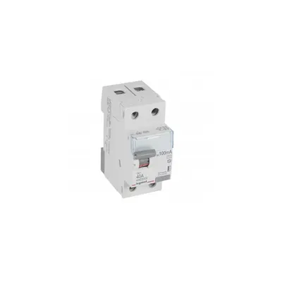Intrerupator diferential - 2P 230 V~ - 100 mA - 40 A - tip AC