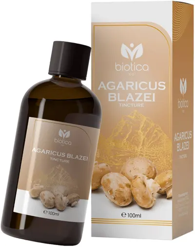 Tinctură de ciuperci Agaricus blazei, 100 ml, Biotica 1961