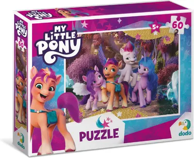 Puzzle DoDo din 60 piese - Micul meu ponei, tip 3
