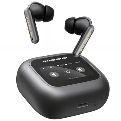 Handsfree Bluetooth Monster TH300, TWS, Negru
