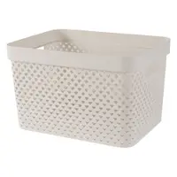 Cutie de depozitare bej din plastic 35,5x26x22 cm Pure – Curver