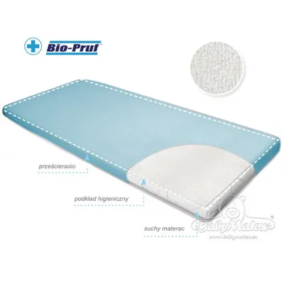 Protector de saltea Baby Matex - Bio safe, 70 x 40 cm