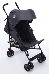 Carucior pentru copii Buf Boof sport S120 gri cu spatar reglabil