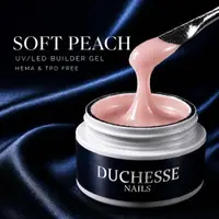Gel UV/LED Constructie Unghii, Autonivelant, HEMA&TPO FREE, Nuanta Soft Peach, 30g - Default Title