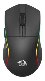 Mouse gaming Redragon - M816-STD, optic, wireless, negru