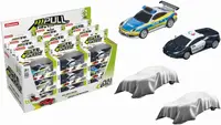 Mașinuță de poliție Carrera Pull & Speed, 1:43, sortiment