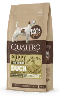 Quattro Dog Small Breed No Grain Puppy 7 kg