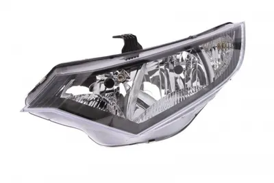 Far Stanga (H7 H7 PY21W W5W, electric, cu motor, culoare insert: negru, culoare semnalizator: alb) potrivit HONDA CIVIC IX -10.14