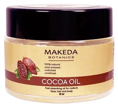 Makeda Botanics Unt de cacao, 50 ml