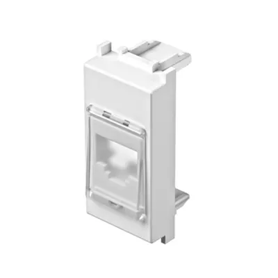 Capac protecţie la praf pentru modul toolless RJ45, 1M, alb