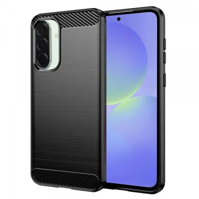 Husa pentru Samsung Galaxy A37 5G, Techsuit, Carbon, Neagra