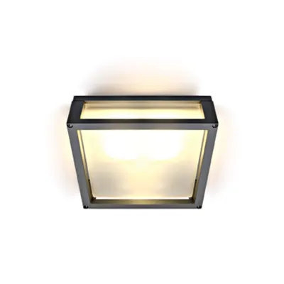 Momosa LED 13W, 800lm, 3000K, 230V, IP54, gri