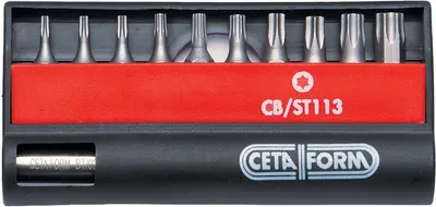 Set de biți Ceta Form - TORX, 11 buc