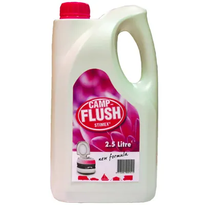 Detergent pentru toaletă chimică Stimex - Camp Flush, pentru apă curată, 2.5 l