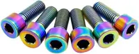TLC Fit/S&M Titanium BMX Stem Bolts - Rainbow