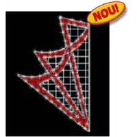 STAR 108 LED & FLASH (lxh) 1500x2600 mm