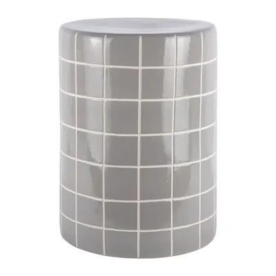 Măsuță auxiliară rotundă din ceramică ø 33 cm Retro Tiles – Leitmotiv