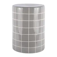 Măsuță auxiliară rotundă din ceramică ø 33 cm Retro Tiles – Leitmotiv