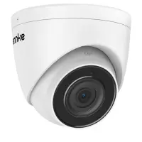 Camera performanta de supraveghere video ANNKE I51DS, PoE, Tip Turret, interior/exterior, 5MP, Ultra HD/2k+, vedere nocturna IR, audio, rezistenta la intemperii