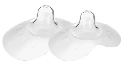 Protecții pentru mameloane din silicon Lorelli Baby Care - Mărimea S, 2 buc