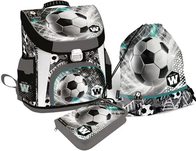 Set școlar Lizzy Card Top League FTW – Rucsac, penar și geantă sport