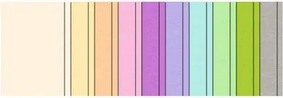 Set de 20 de coli de carton colorat combinat, 23 x 33 cm
