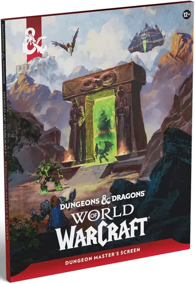 Accesoriu pentru joc de rol Dungeons &amp; Dragons RPG: World of Warcraft Dungeon Master's Screen