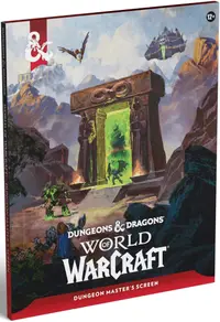 Accesoriu pentru joc de rol Dungeons &amp; Dragons RPG: World of Warcraft Dungeon Master's Screen