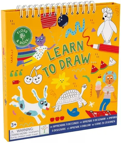 Carte de colorat Floss and Rock - Animale de companie