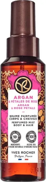 Yves Rocher Bain Nature Ceață, argan și trandafir, 100 ml