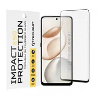 Folie de protectie Ecran Techsuit pentru Honor 400 Smart 4G / X7d 4G / 400 Smart 5G / X7c / 200 Smart / X7b 5G, Sticla Securizata, Full Glue, Neagra