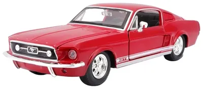 Mașină metalică Maisto Special Edition, Ford Mustang 1967, 1:24, roșu