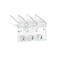 Set of 2 Three-Pole Terminal Covers, For Ga016 a-Ga040 A, Ga063 Sa, Ga016 C-Ga040 C, Ga040 D