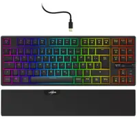 Tastatură mecanică Hama - uRage Exodus 860, Outemu Red, RGB, neagră