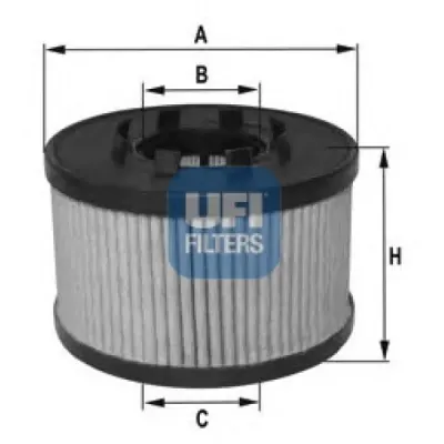 Filtru ulei UFI 25.017.00
