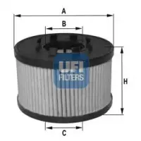 Filtru ulei UFI 25.017.00