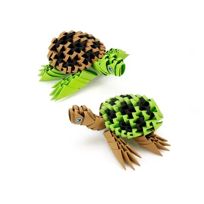 Set creativ Origami 3D Țestoasă 192 piese
