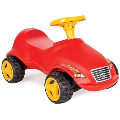 Masinuta copii fara pedale Pilsan Fast Car Red, de la 3 ani pana la greutatea de 50 kg