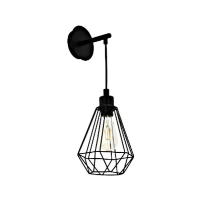 Shade for Wall luminaire Marausa black IP20