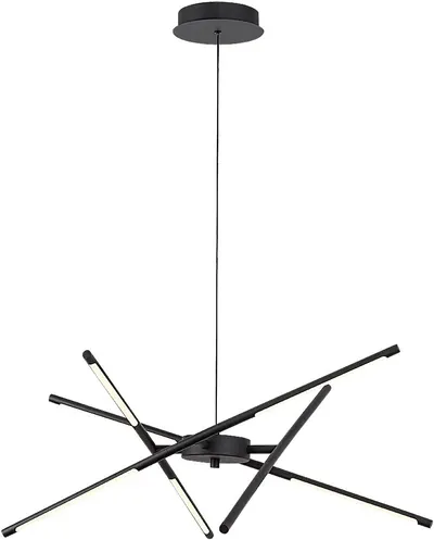 LED Pendel Rabalux - Henli 72237, IP20, 30W, 1400-3850lm, 3000K, negru