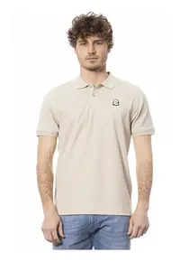Tricou polo de bumbac pique - Bej