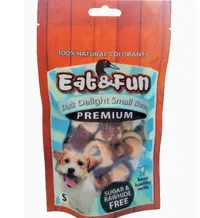Eat&Fun Recompense Caini Duck Delights Small Bones 105 g