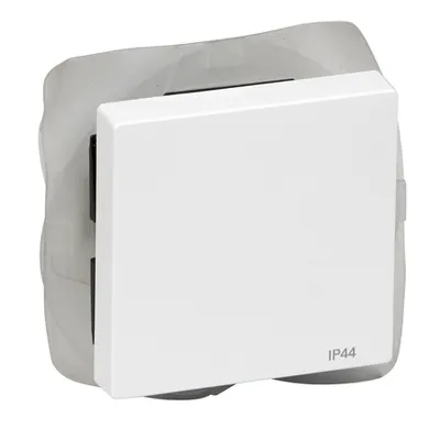 Clapeta Ip44, Alb Intens, Lucios, Sistem M