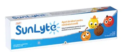 Sun-Lyte Sare pentru rehidratare orală, 8 plicuri, Sun Wave Pharma