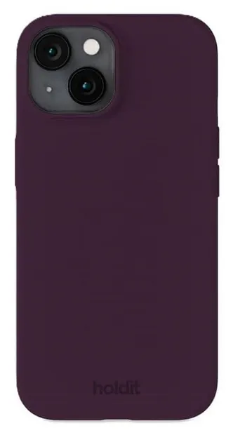 Husa Holdit - Silicone, iPhone 15, Deep Plum