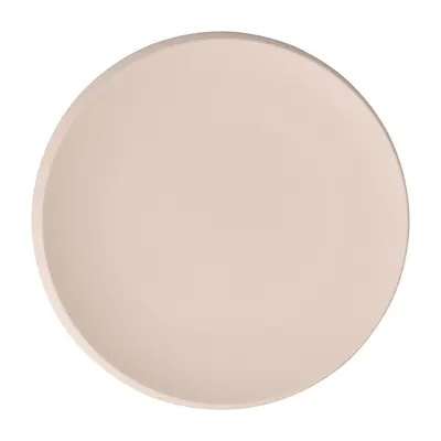 Platou NEW MOON BEIGE, 29 cm, portelan