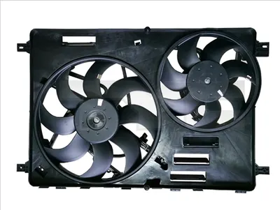Ventilator radiator (cu carcasa) potrivit LAND ROVER DISCOVERY SPORT, FREELANDER 2, RANGE ROVER EVOQUE 2.0 2.0D 2.2D 06.11