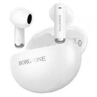 Handsfree Bluetooth Borofone FQ12 Nice, TWS, Alb